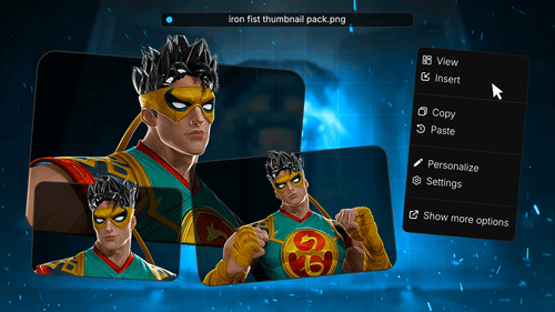 Iron Fist Marvel Rivals render pack example 1
