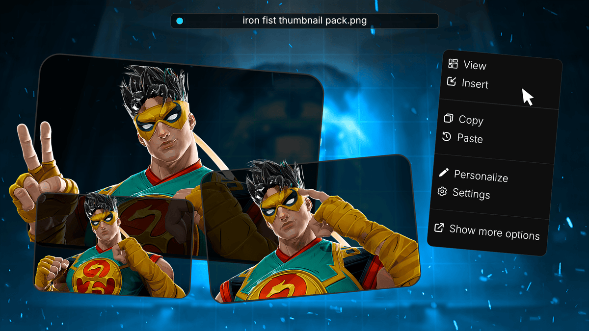 Iron Fist Marvel Rivals render pack example 3