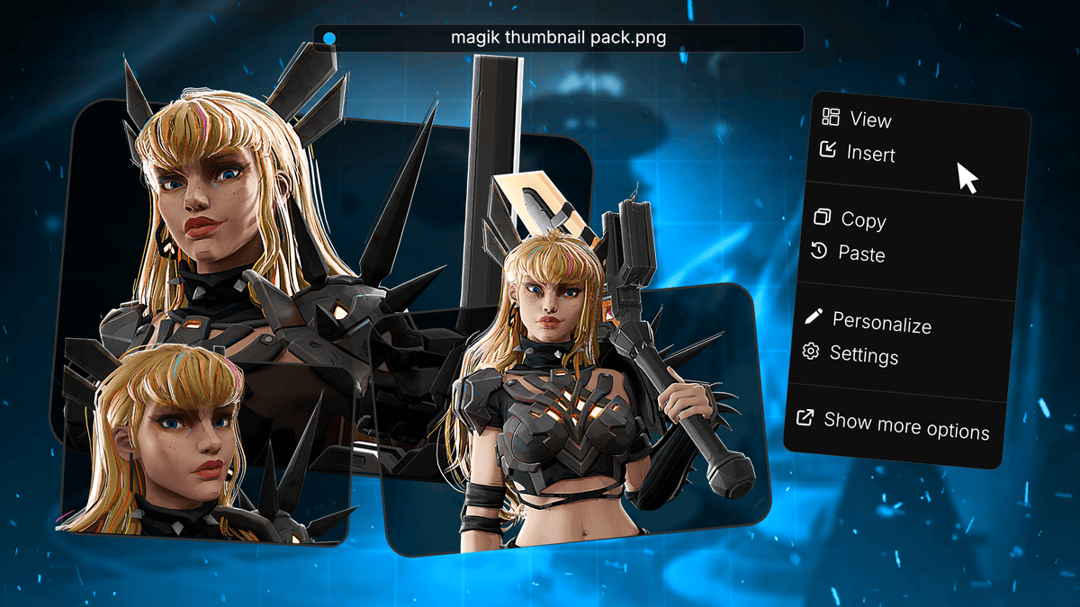 Magik Marvel Rivals render pack example 3