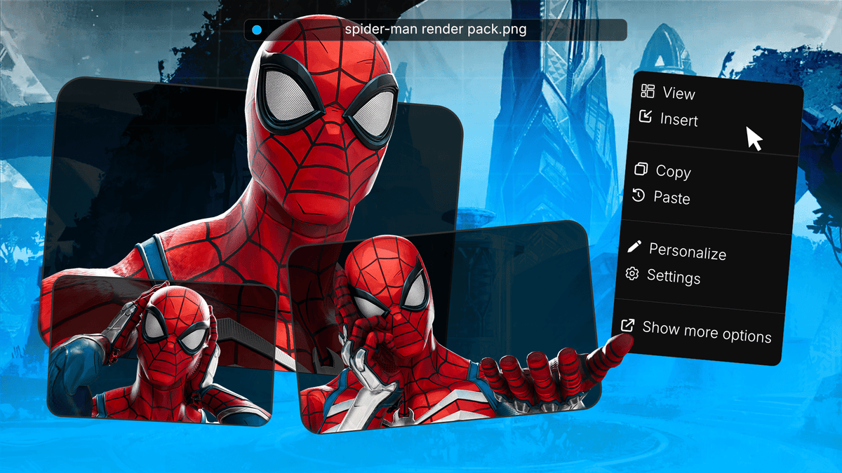 Marvel's Spider-Man 2 Marvel Rivals render pack example 1