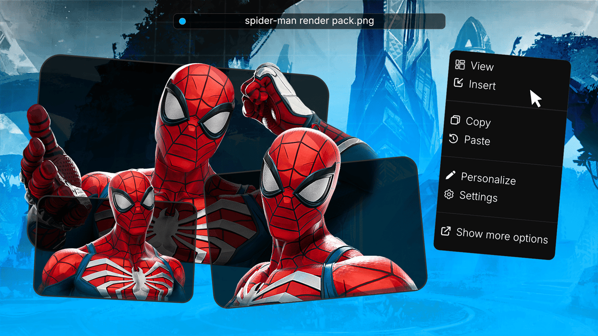 Marvel's Spider-Man 2 Marvel Rivals render pack example 3