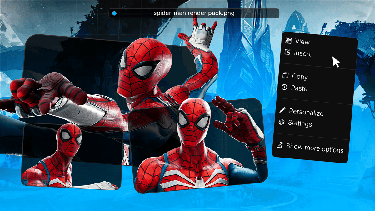 Marvel's Spider-Man 2 Marvel Rivals render pack example 2