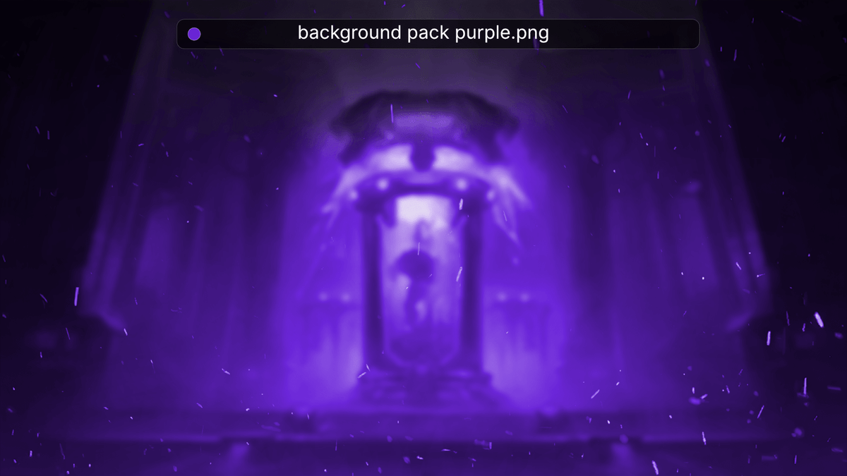 Marvel Rivals purple thumbnail background examples