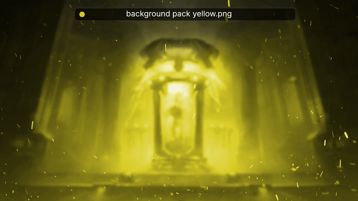Marvel Rivals yellow thumbnail background examples