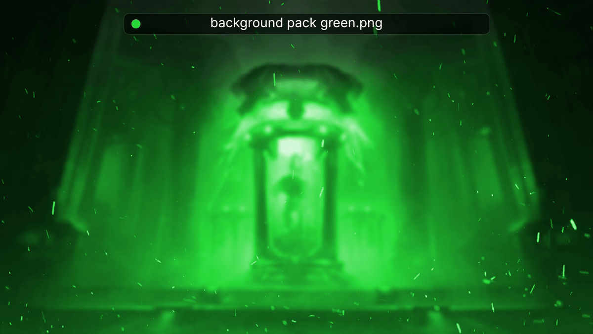 Marvel Rivals green thumbnail background examples
