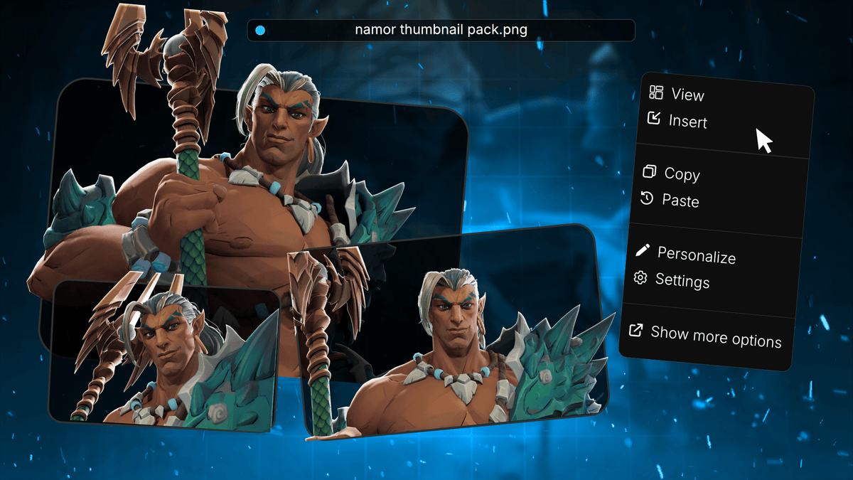 Namor Marvel Rivals render pack example 2