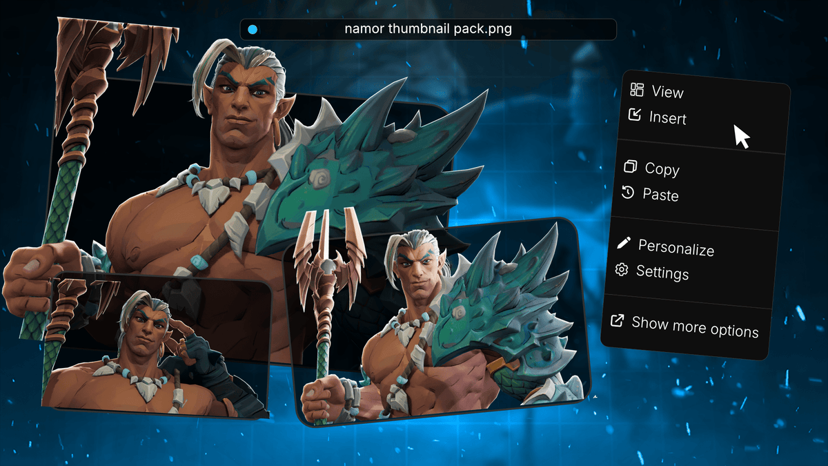 Namor Marvel Rivals render pack example 1