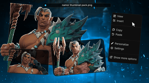 Namor Marvel Rivals render pack example 1
