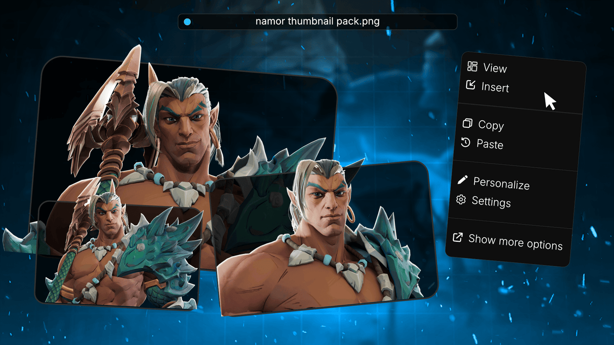 Namor Marvel Rivals render pack example 3